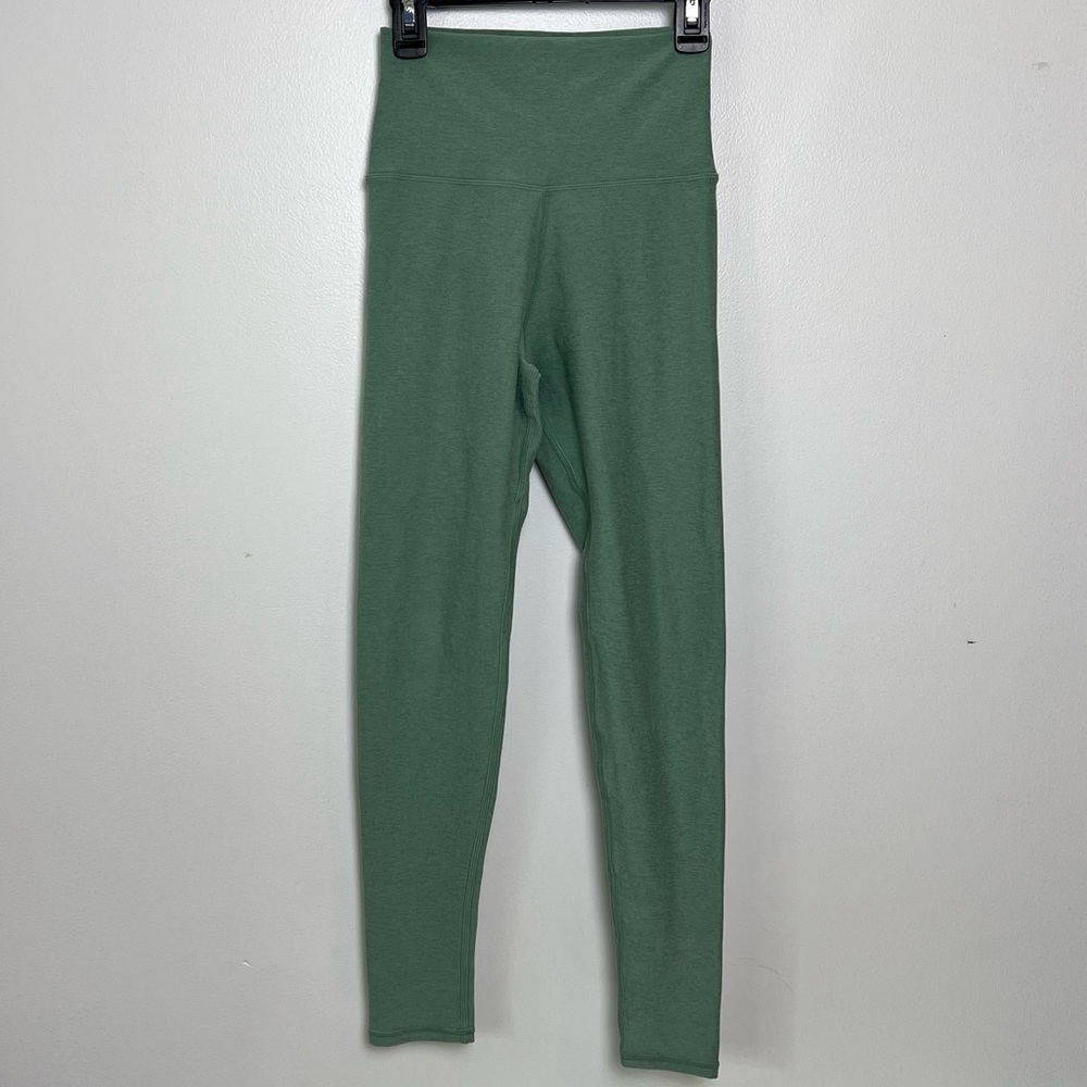 Barre3 Dark Mint Green Leggings -‎ X-Small